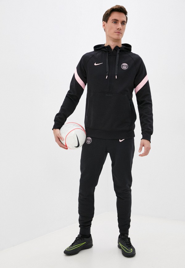 

Худи Nike, Черный, PSG MNK DF TRAVEL FLC HD 3/4Z