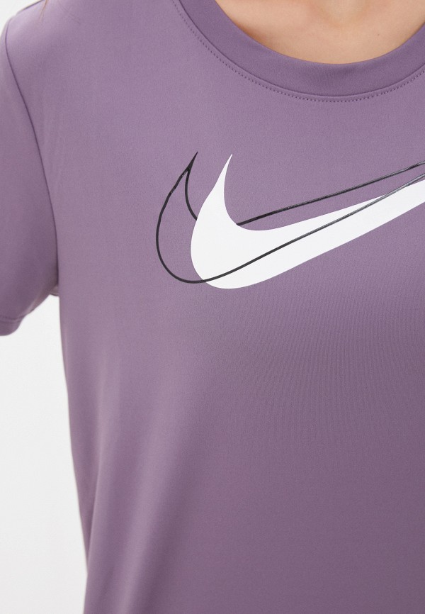 

Футболка спортивная Nike, Фиолетовый, W NK DF SWSH RUN TOP SS