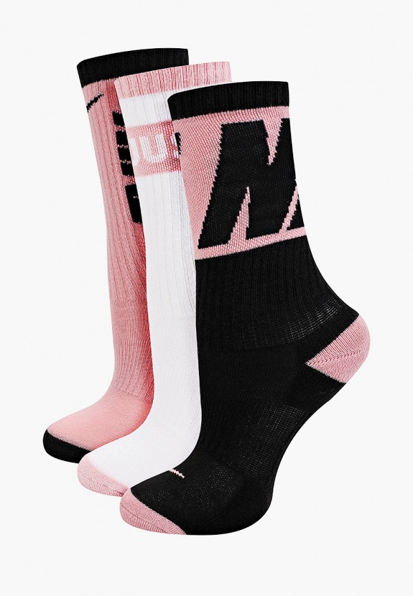 

Носки 3 пары Nike, Разноцветный, Y NK EVERDAY CUSH CREW 3PR