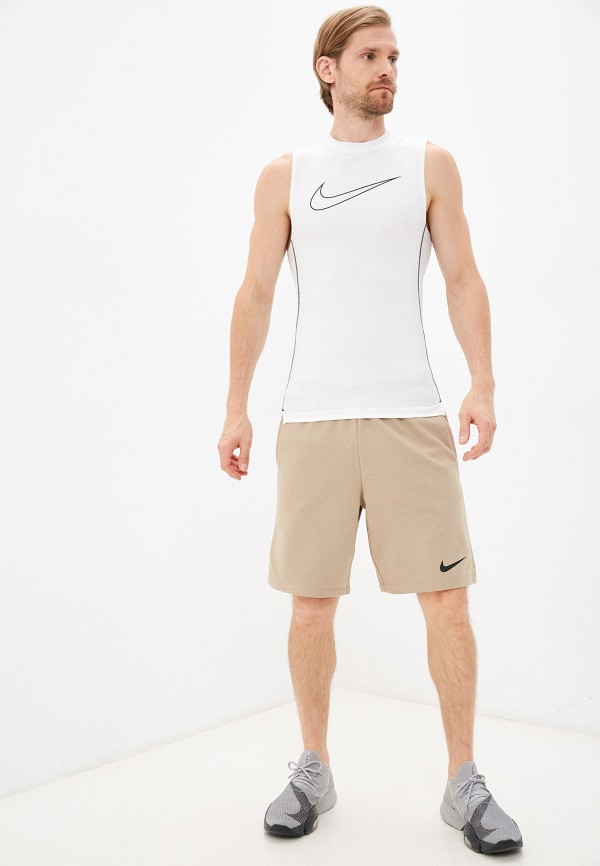 

Шорты спортивные Nike, Бежевый, M NK DF SHRT FL