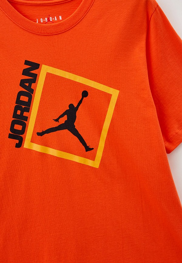 

Футболка Jordan, Оранжевый, M J JUMPMAN BOX SS CREW