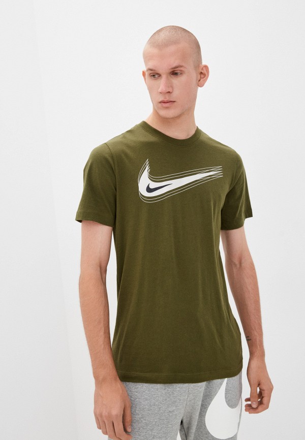 

Футболка Nike, Хаки, M NSW TEE SWOOSH 12 MONTH