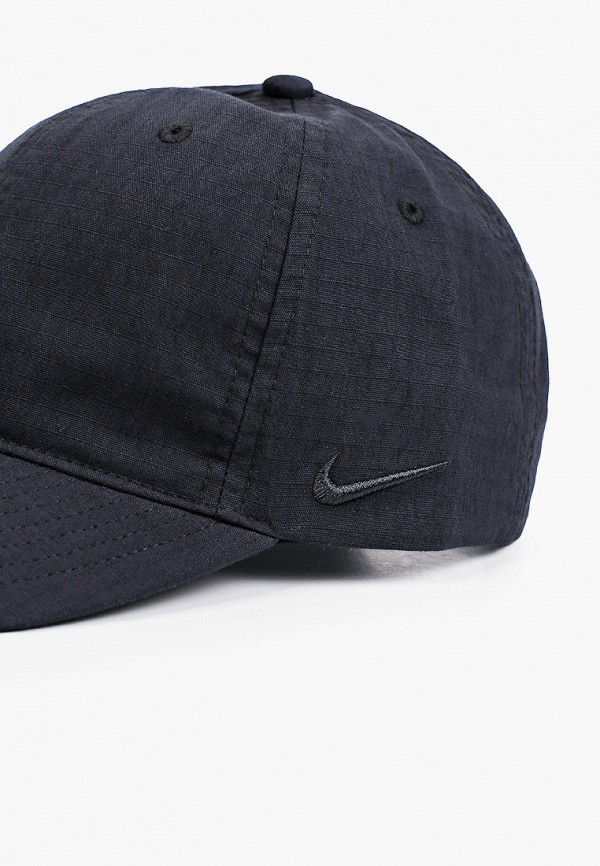 Бейсболка Nike U NK H86 FLATBILL CAP, цвет черный DC3719 - фото 3