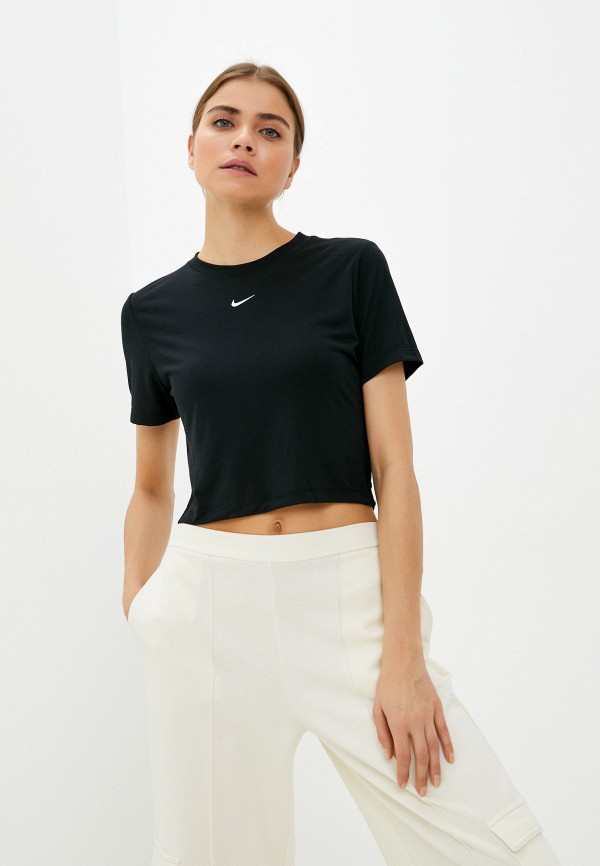 

Футболка Nike, Черный, W NSW ESSNTL TEE SLIM CRP LBR
