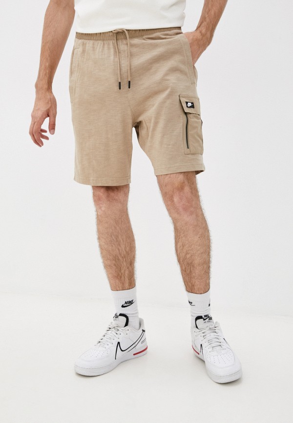 

Шорты спортивные Nike, Бежевый, M NSW ME SHORT LTWT ESSNTL