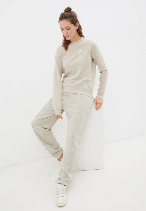 

Брюки спортивные Nike, Бежевый, W NSW ESNTL FLC MR PT CLTN VNR