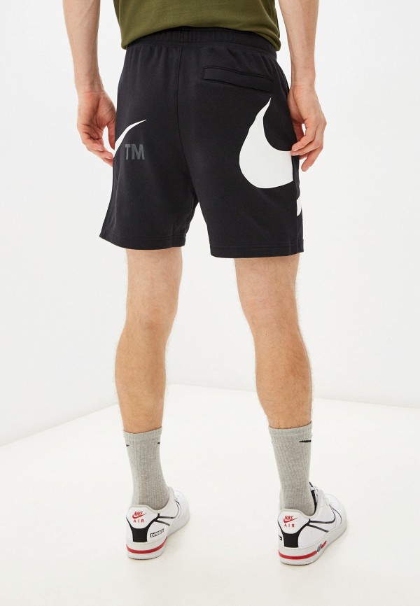 Шорты спортивные Nike M NSW SWOOSH FT SHORT, цвет черный, размер 44 DD5997 - фото 3