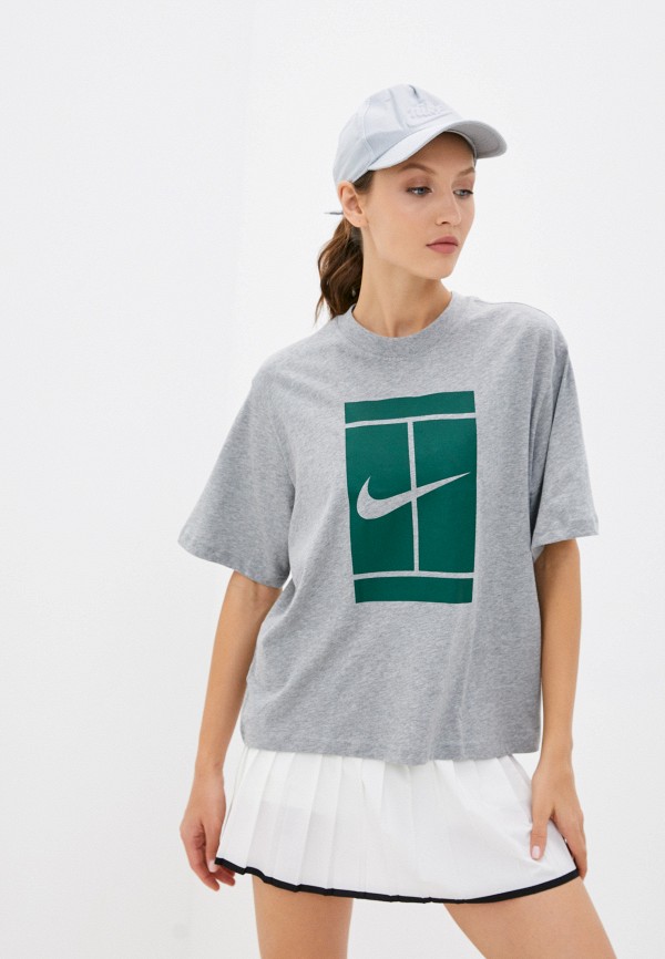 

Футболка Nike, Серый, W NKCT TEE SSNL COURT