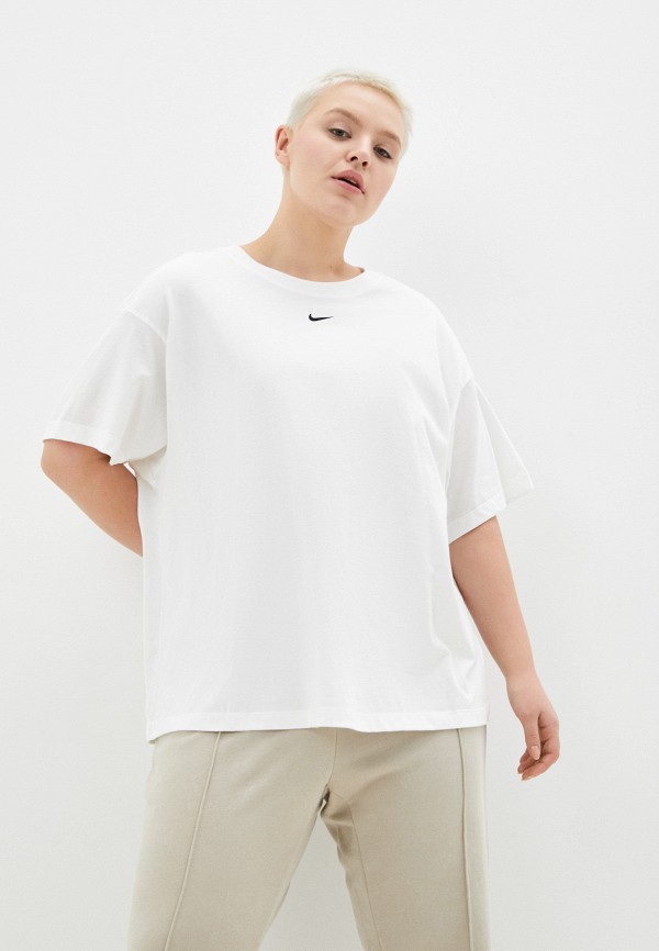 

Футболка Nike, Белый, W NSW ESSNTL SS TOP BF PLUS