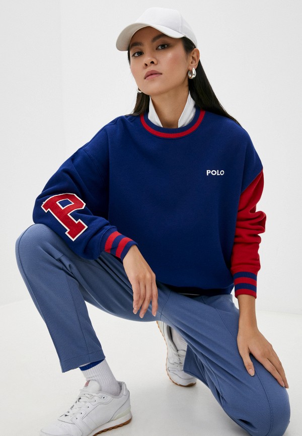 

Свитшот Polo Ralph Lauren, Синий, Polo Ralph Lauren RTLAAQ730601