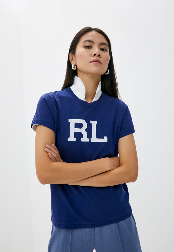 

Футболка Polo Ralph Lauren, Синий, Polo Ralph Lauren RTLAAQ731801
