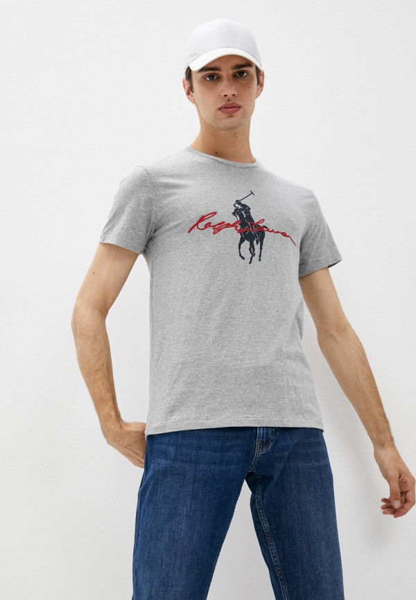 

Футболка Polo Ralph Lauren, Серый, Polo Ralph Lauren RTLAAQ734201