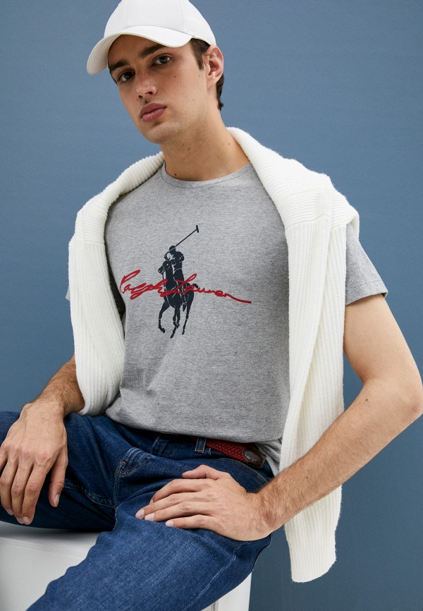 

Футболка Polo Ralph Lauren, Серый