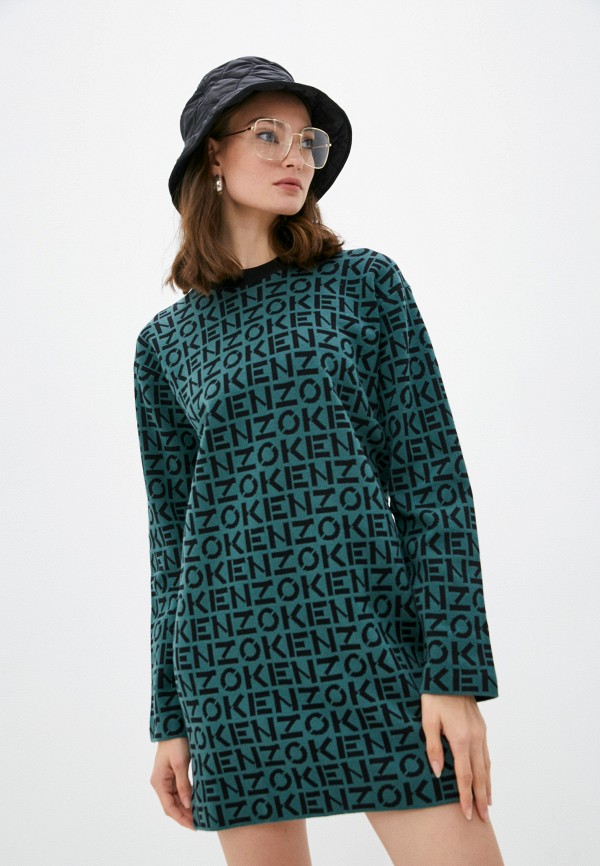 

Платье Kenzo, Бирюзовый