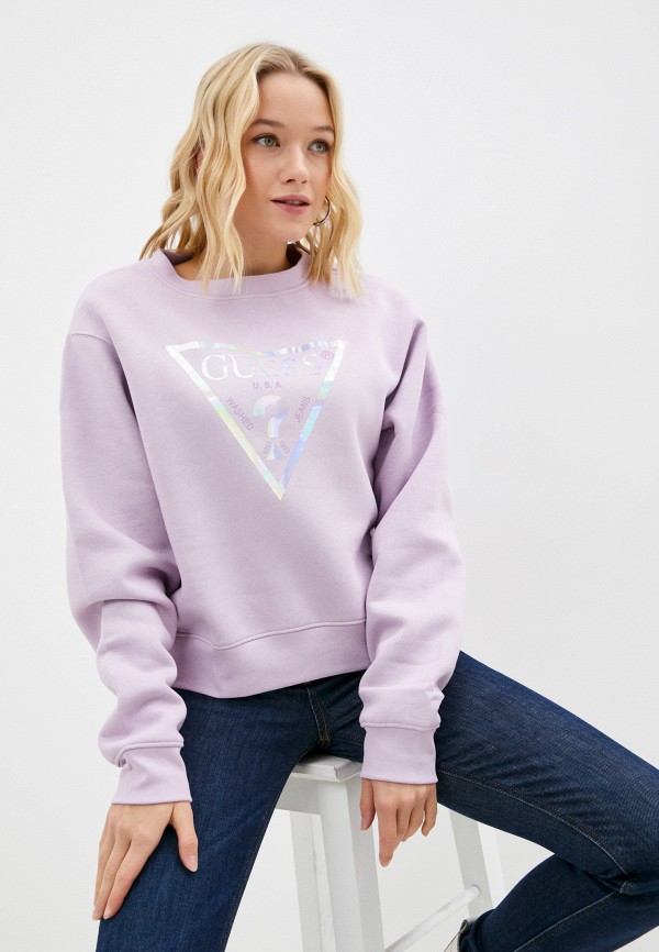 

Свитшот Guess Jeans, Фиолетовый