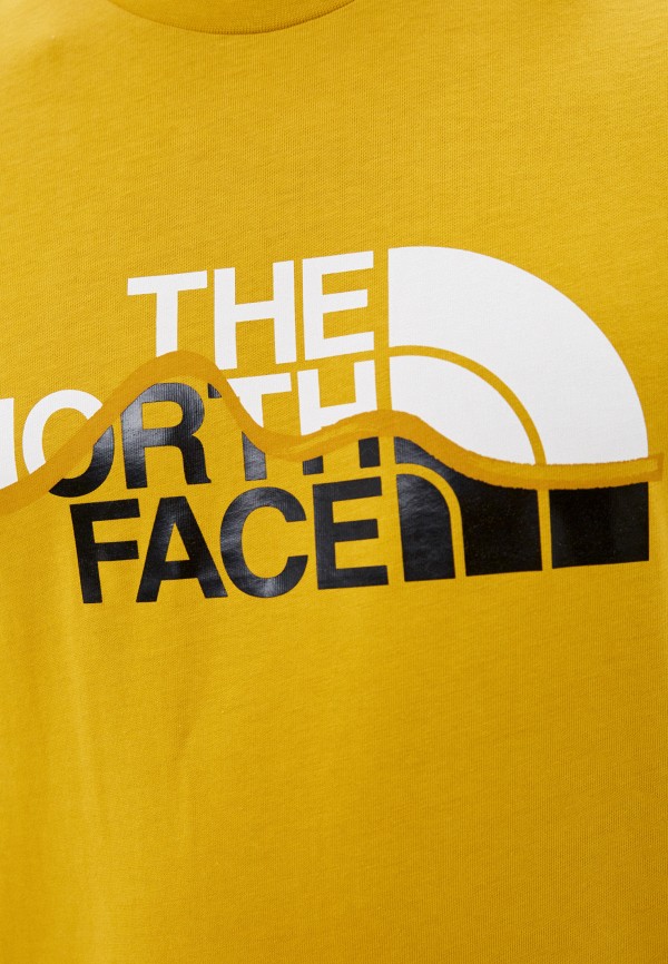 

Футболка The North Face, Желтый, M S/S MOUNT LINE TEE