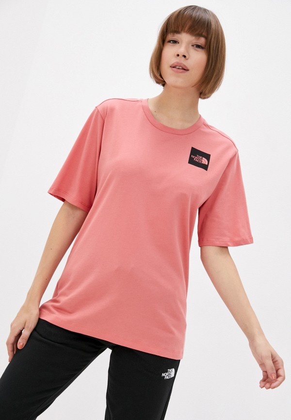 

Футболка The North Face, Коралловый, W BF FINE TEE