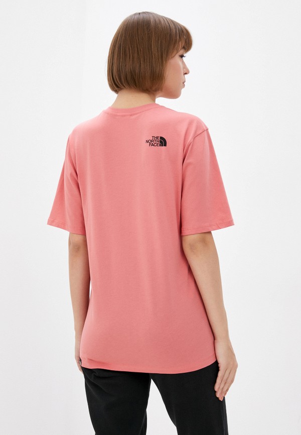 

Футболка The North Face, Коралловый, W BF FINE TEE