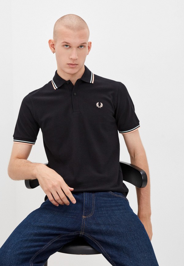 

Поло Fred Perry, Черный