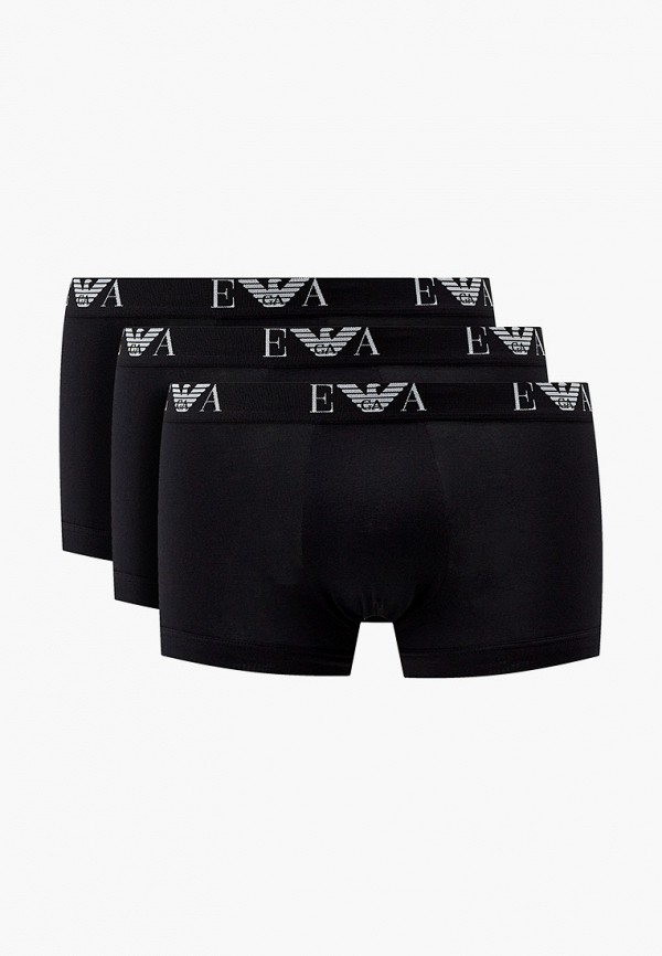 

Трусы 3 шт. Emporio Armani, Черный
