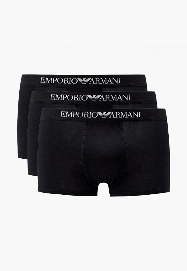 

Трусы 3 шт. Emporio Armani, Черный, Emporio Armani RTLAAQ834601