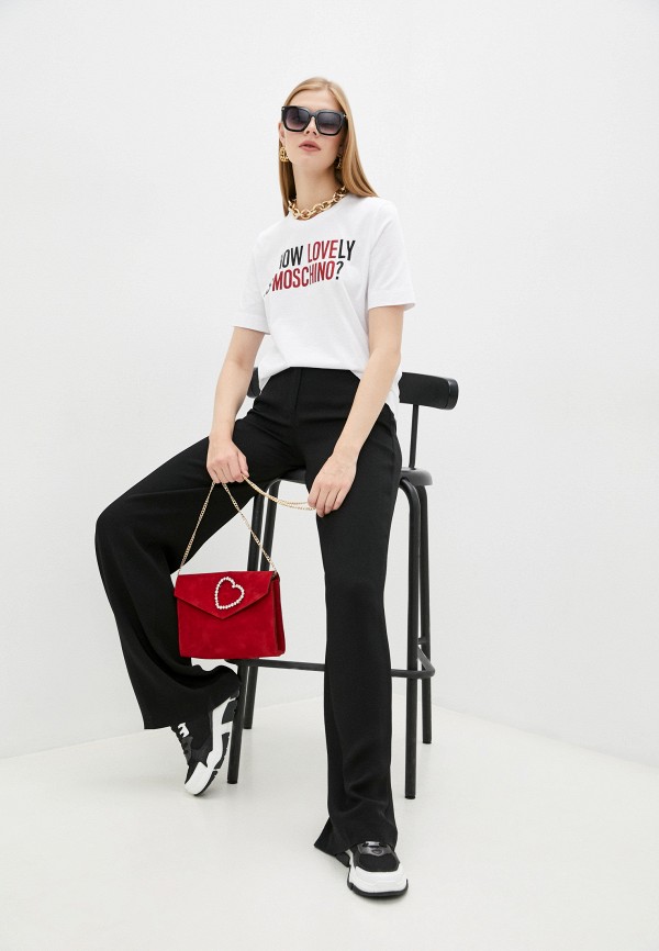 

Футболка Love Moschino, Белый