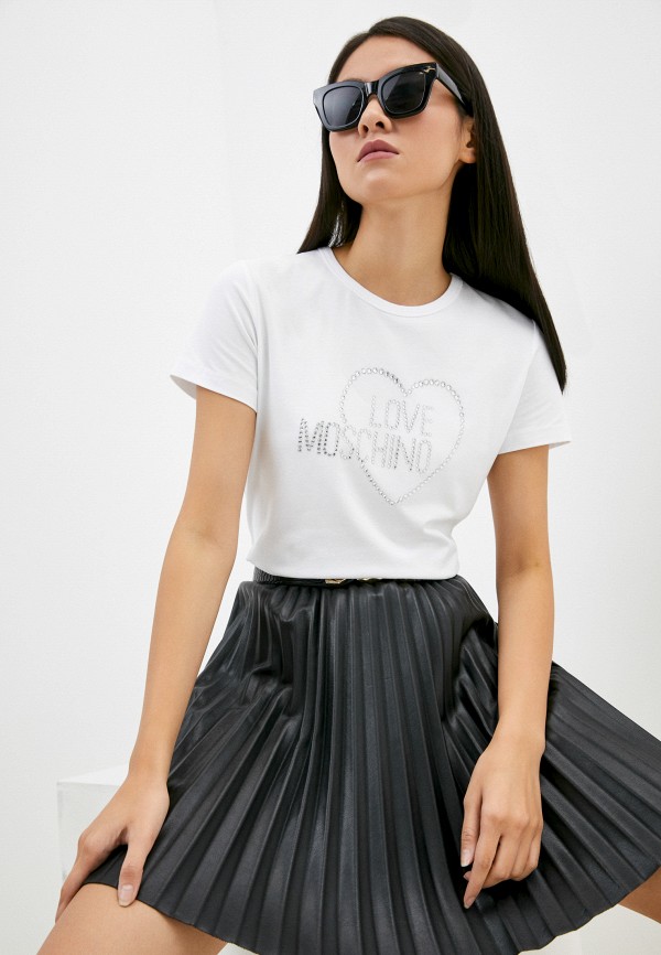 

Футболка Love Moschino, Белый