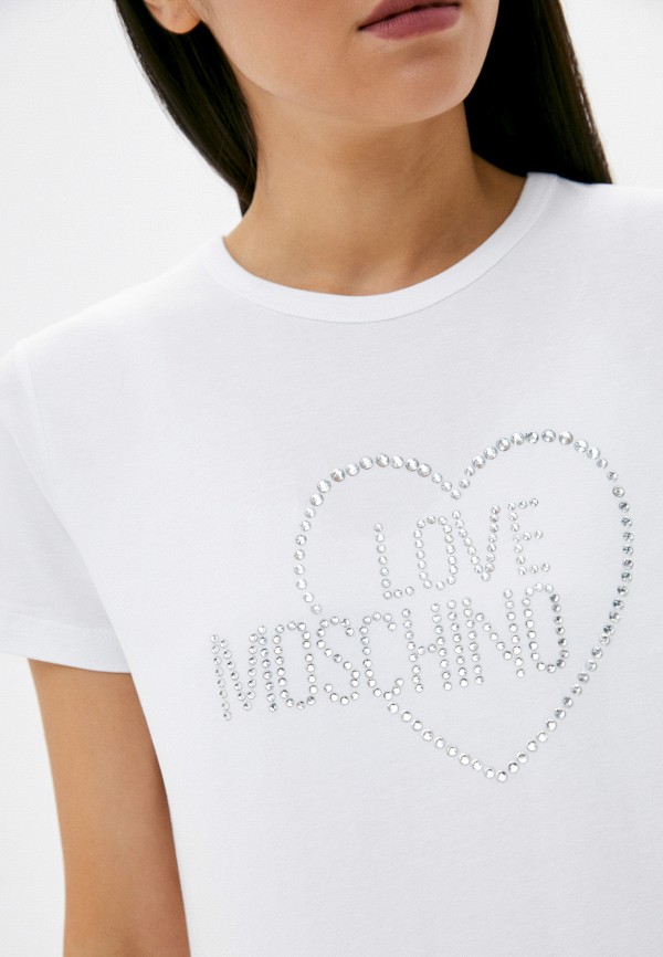 

Футболка Love Moschino, Белый