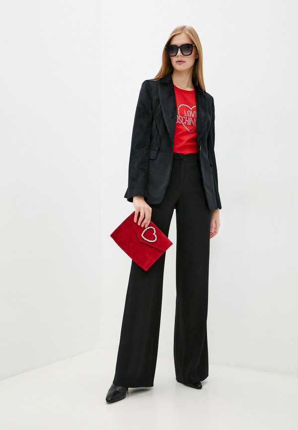 

Футболка Love Moschino, Красный