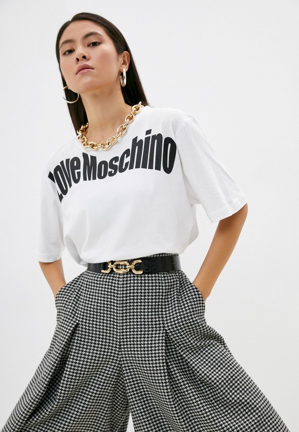 

Футболка Love Moschino, Белый