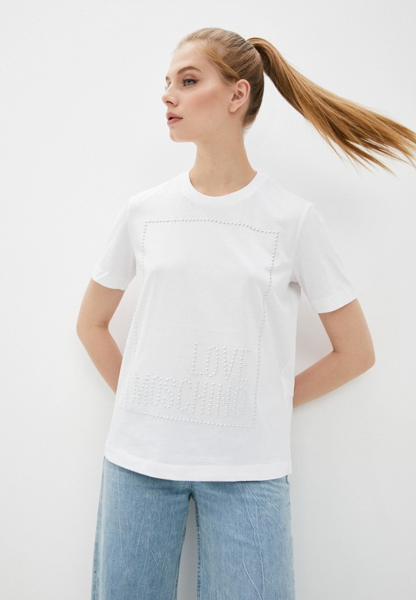 

Футболка Love Moschino, Белый