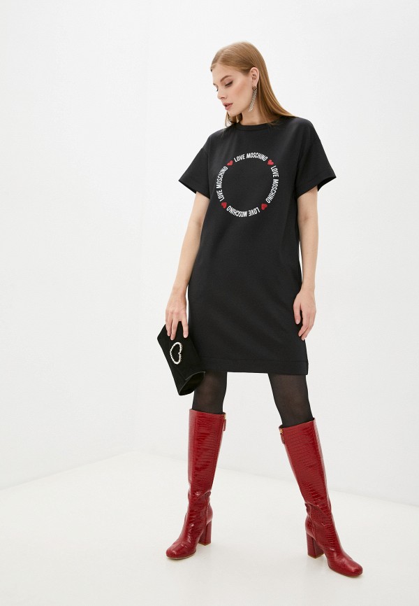 

Платье Love Moschino, Черный