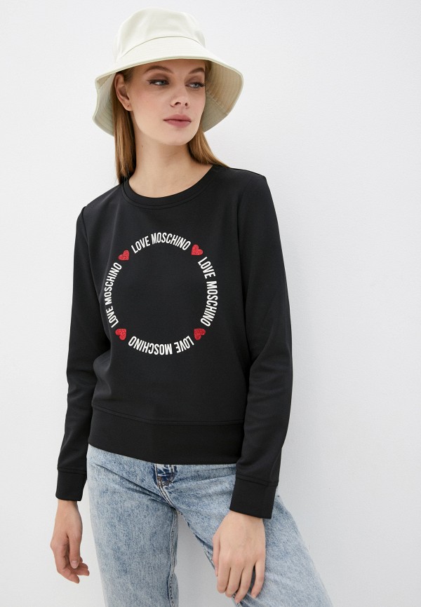 

Свитшот Love Moschino, Черный, Love Moschino RTLAAQ839001