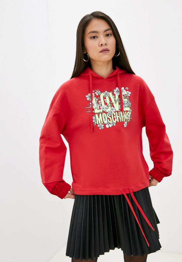 

Худи Love Moschino, Красный