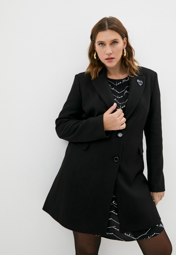 

Пальто Love Moschino, Черный, Love Moschino RTLAAQ840402