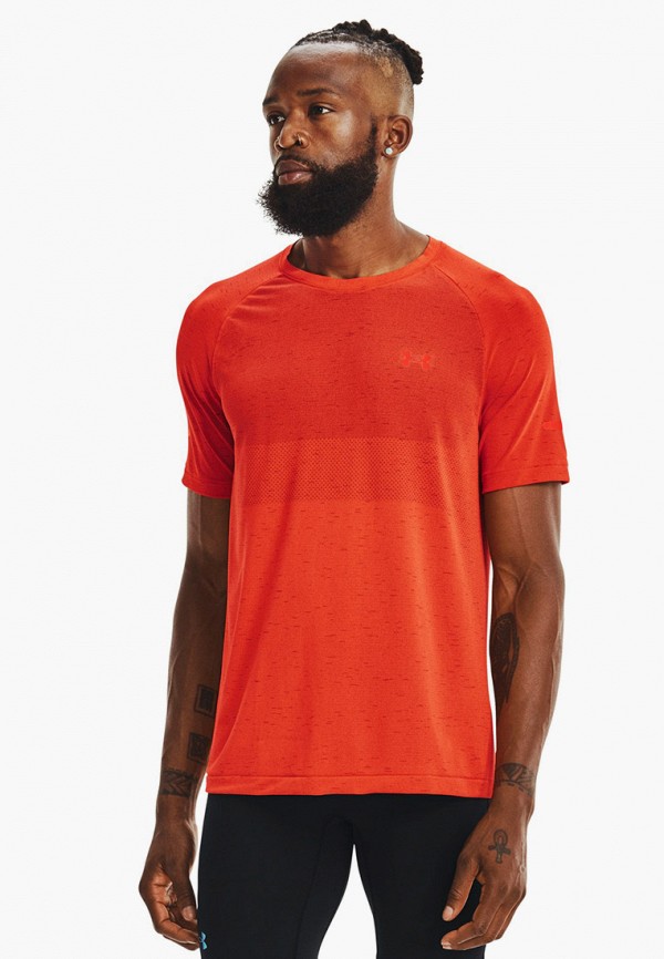 

Футболка спортивная Under Armour, Оранжевый, UA Seamless Run SS