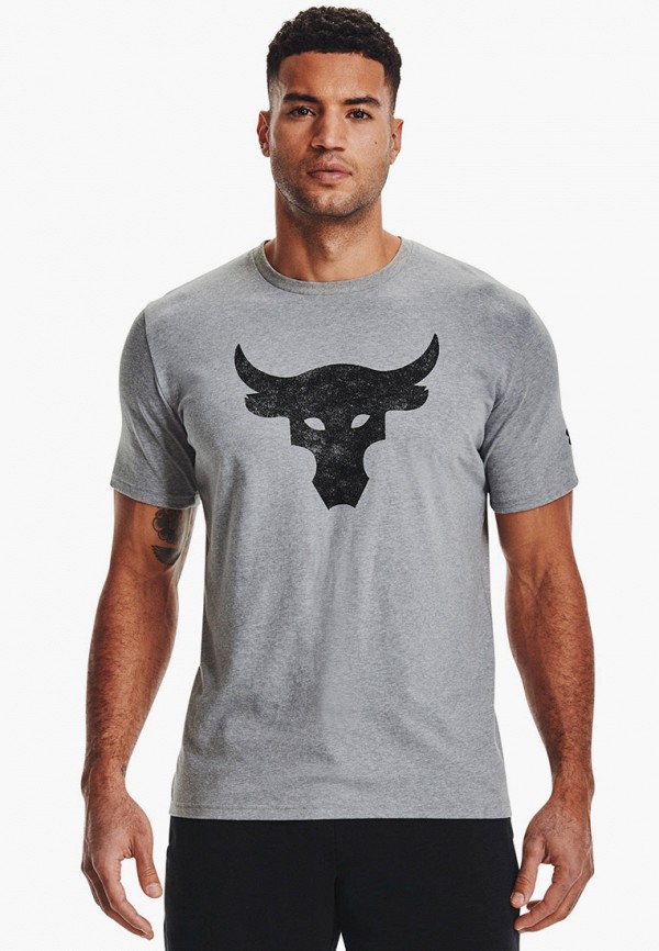 

Футболка спортивная Under Armour, Серый, UA Pjt Rock Brahma Bull SS