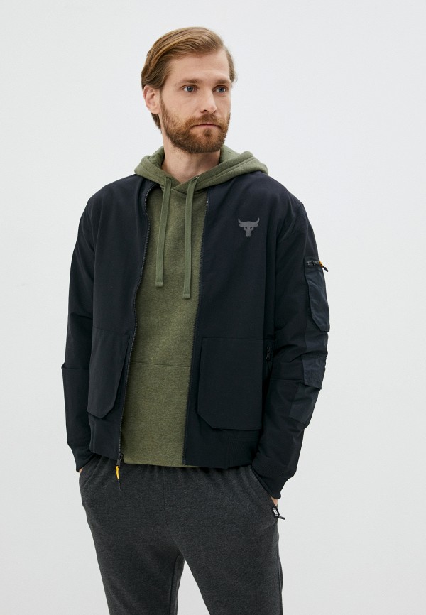 

Куртка Under Armour, Черный, UA Project Rock Storm Bomber