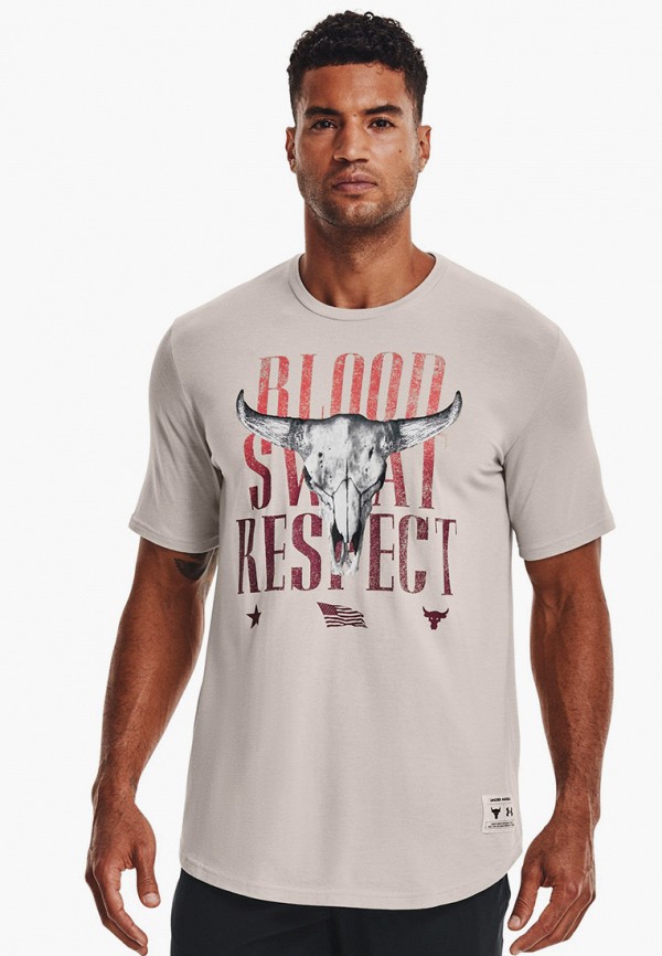 

Футболка спортивная Under Armour, Серый, UA Pjt Rock Outlaw BSR SS
