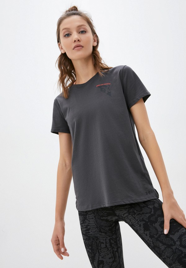 

Футболка Under Armour, Серый, UA Run Anywhere Short Sleeve