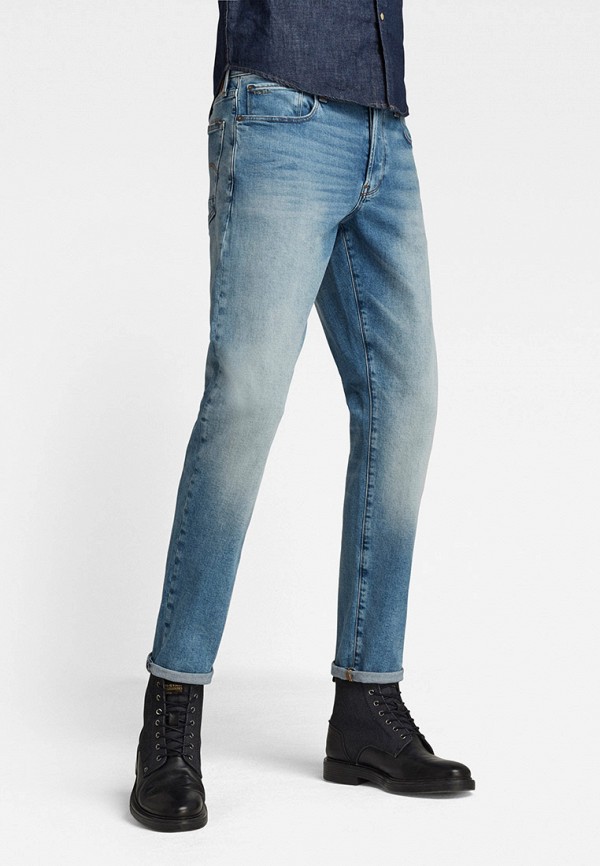 

Джинсы G-Star, Синий, 3301 Straight Tapered