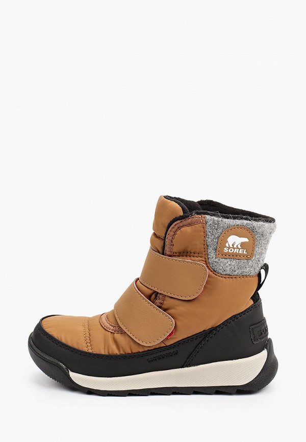 

Дутики Sorel, Коричневый, CHILDRENS WHITNEY™ II STRAP WP