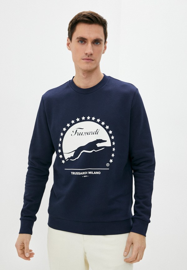 

Свитшот Trussardi, Синий, Trussardi RTLAAR063301