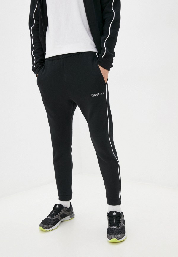

Брюки спортивные Reebok, Черный, TE PIPING JOGGER