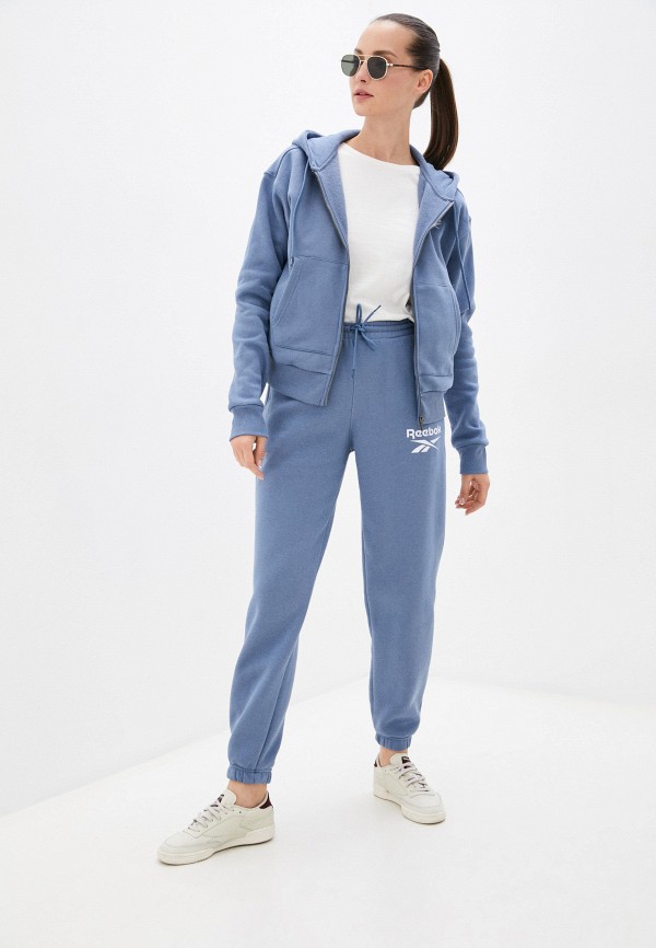 

Толстовка Reebok, Голубой, RI FULL ZIP
