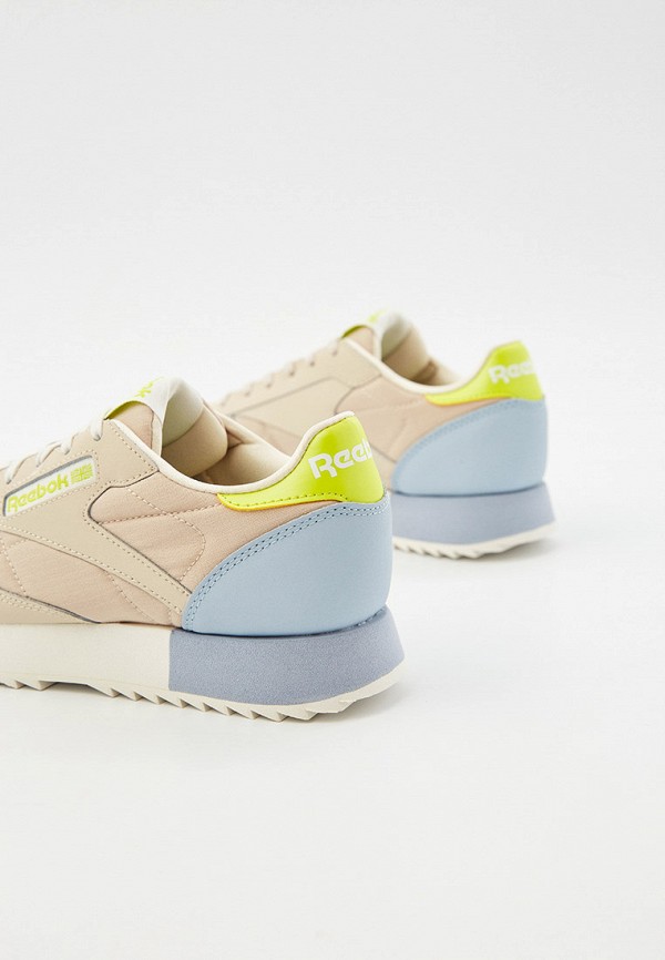 

Кроссовки Reebok Classic, Бежевый, CL LTHR RIPPLE