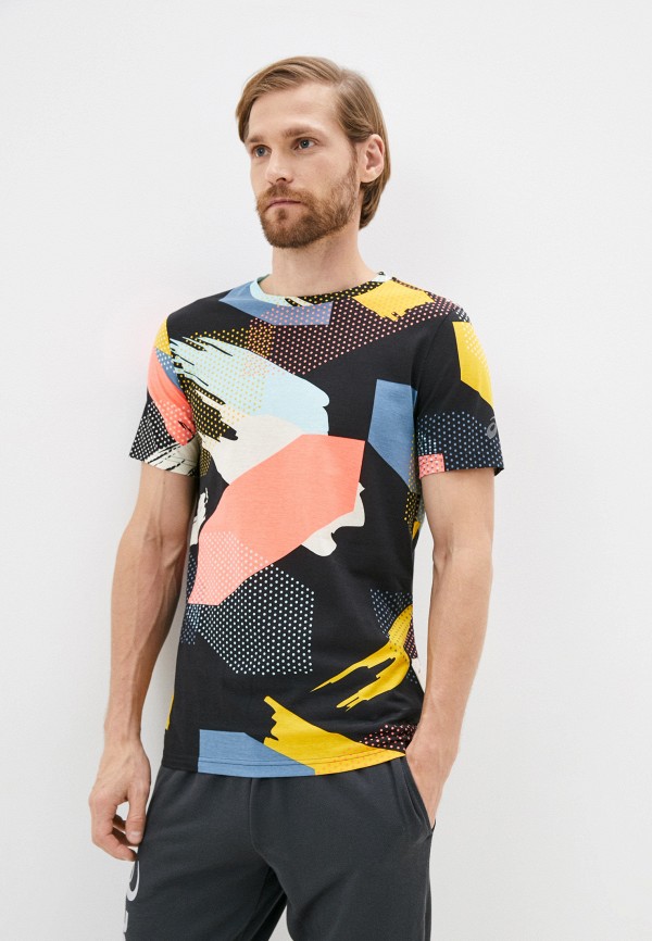 

Футболка ASICS, Разноцветный, ALL OVER PRINT SS TOP