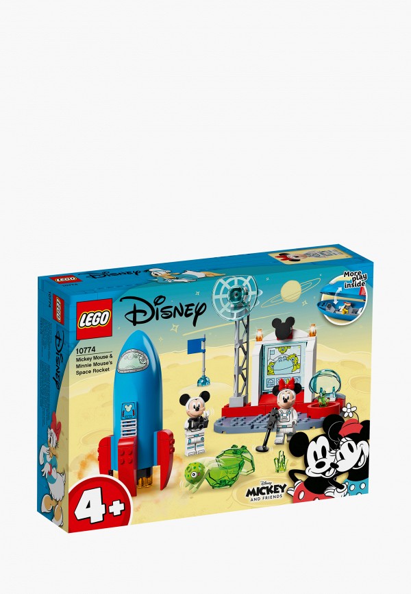 

Конструктор LEGO, Разноцветный, "Космическая ракета Микки и Минни", 88 деталей