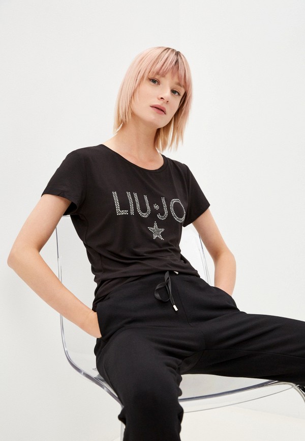 

Футболка домашняя Liu Jo, Черный, ROSE