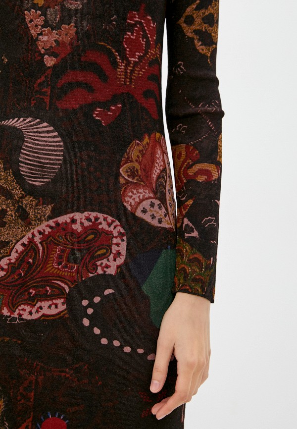 

Платье Desigual, Коричневый, Desigual RTLAAR140701